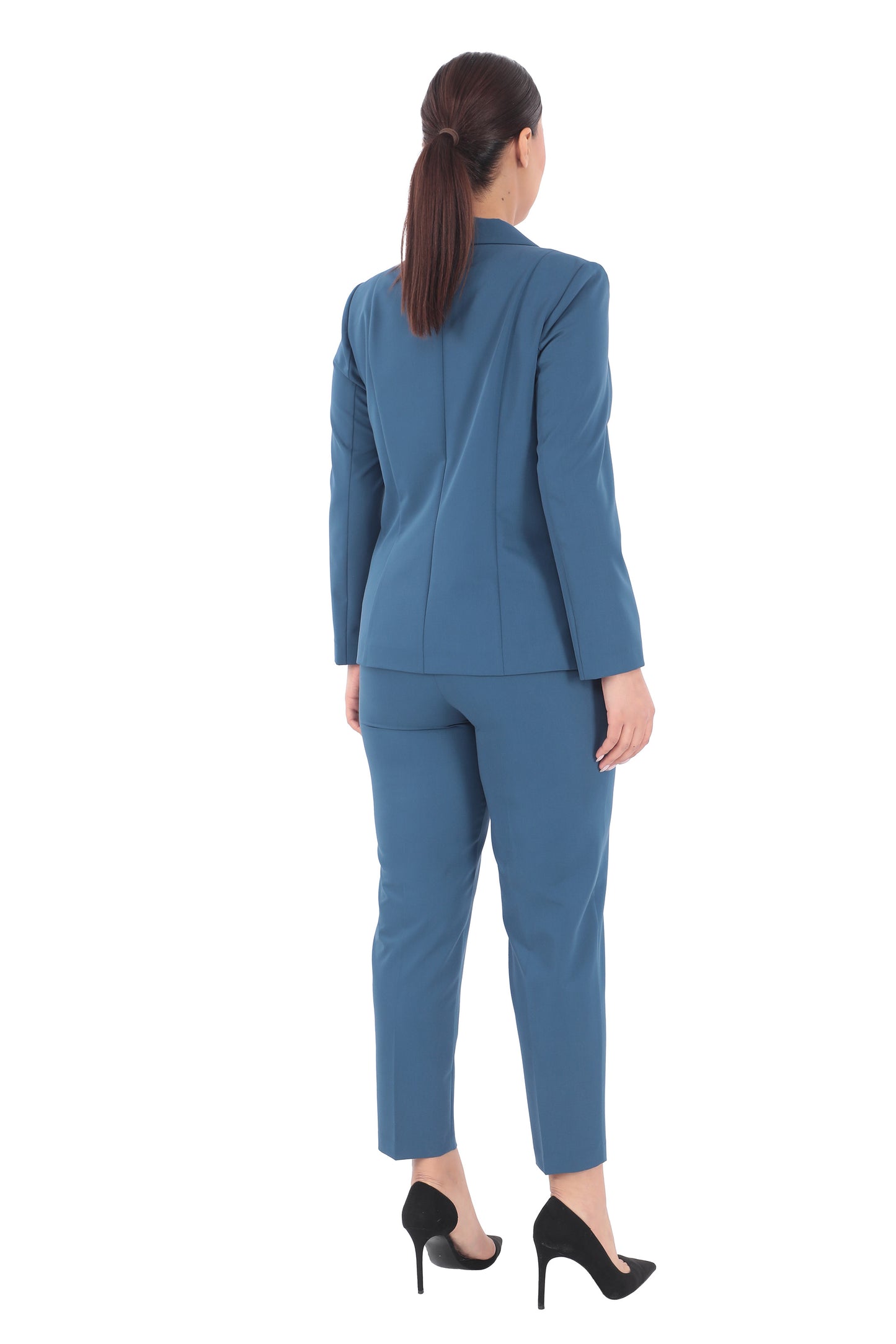 Modern Kesim Lacivert Blazer & Pantolon Takım